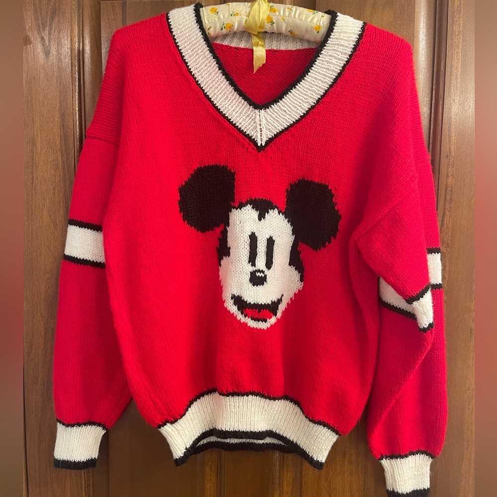 Handmade vintage Mickey sweater